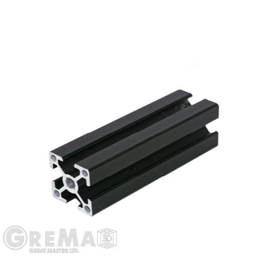 Профили и свързващи елементи Алуминиев профил 3030 тип Т-SLOT, черен